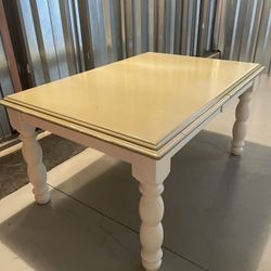 Large Wooden Dining Table 