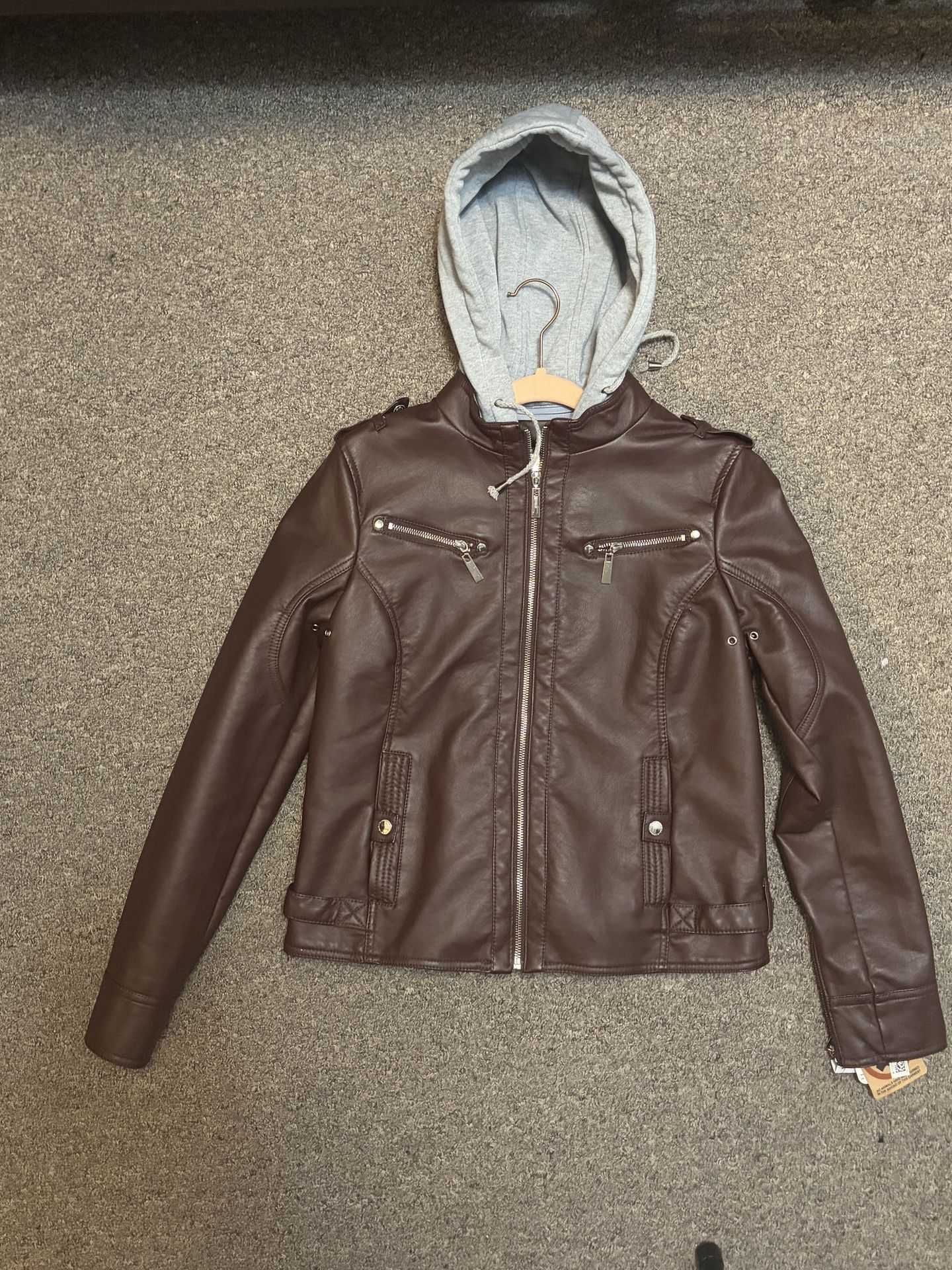 Joujou leather jacket