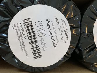 Shipping Labels 4200 count New 12 Rolls DYMO