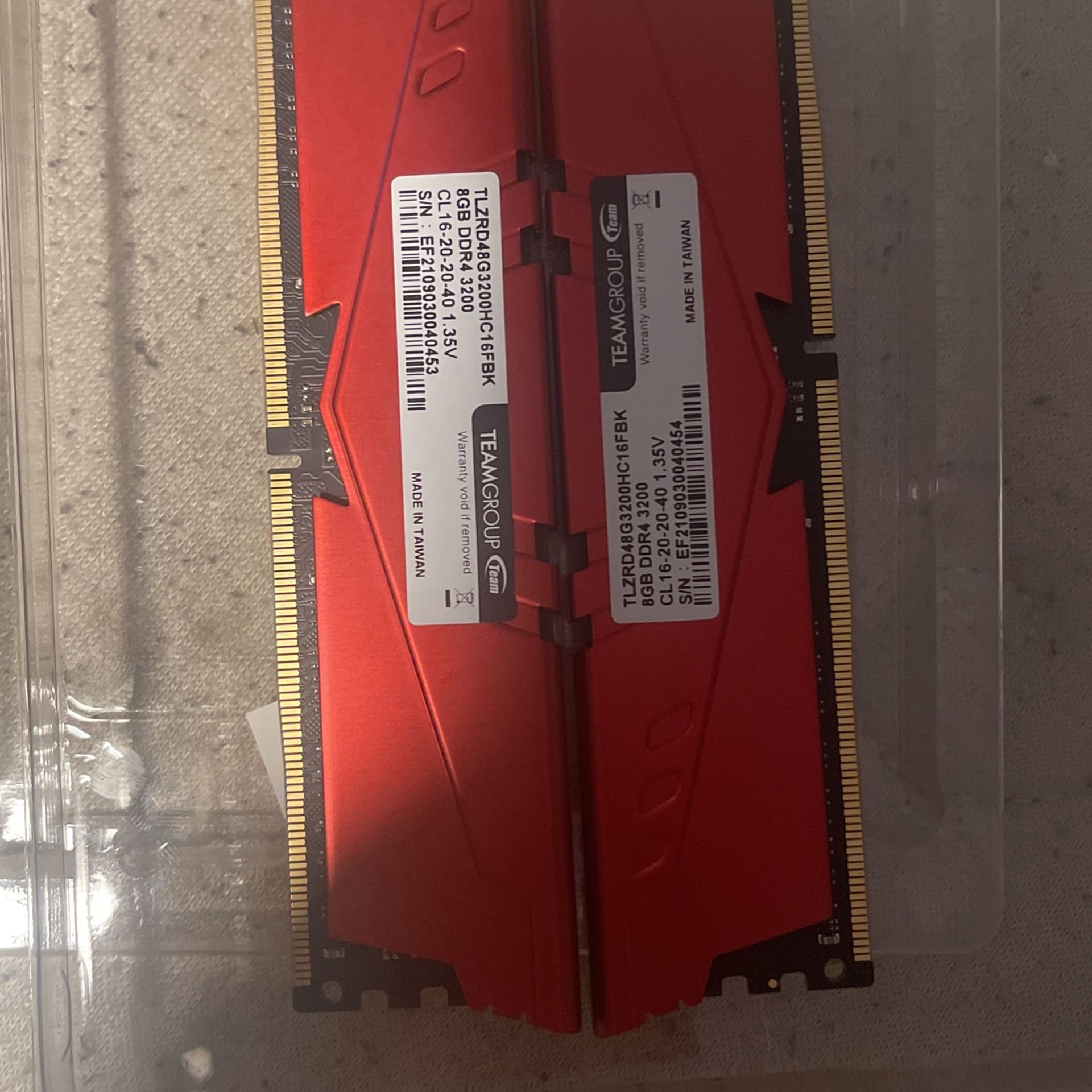 T-force VulcanZ 16 GB Ram
