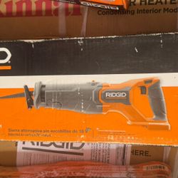 Ridgid Sawzall Tool Only (new)