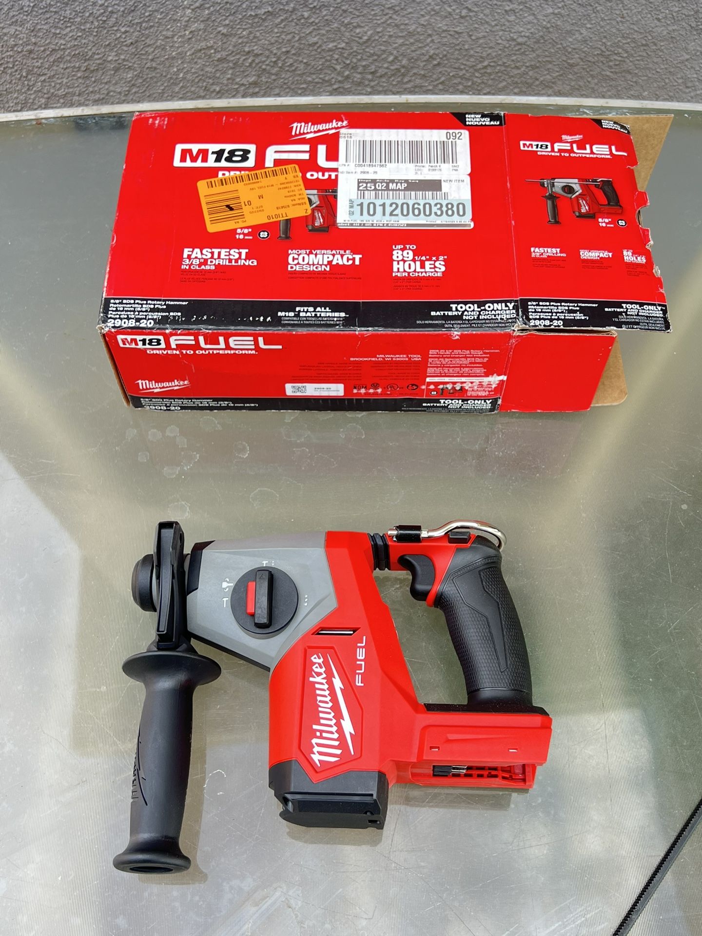 Milwaukee M18 Fuel 5/8 in. SDS Plus Rotary Hammer TOOL ONLY