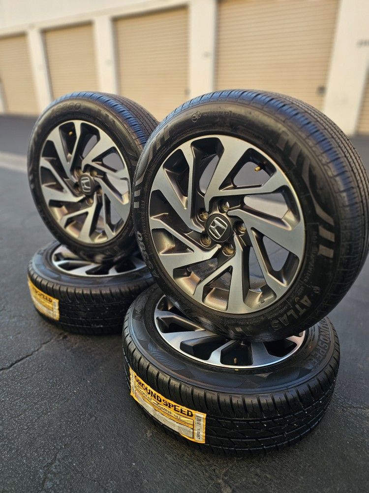 Wheels 16 5 Lugs Honda Stock