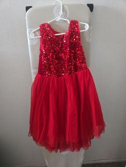 Red dress