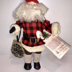 New Vintage Santa Clause Overly-Raker Inc. 1991 USA COA  RARE