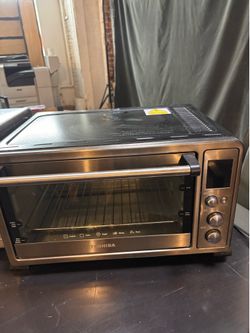 2 Toaster Ovens — Toshiba Digital Convection + Black+Decker