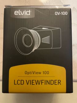 Elvid lcd viewfinder optiview 100