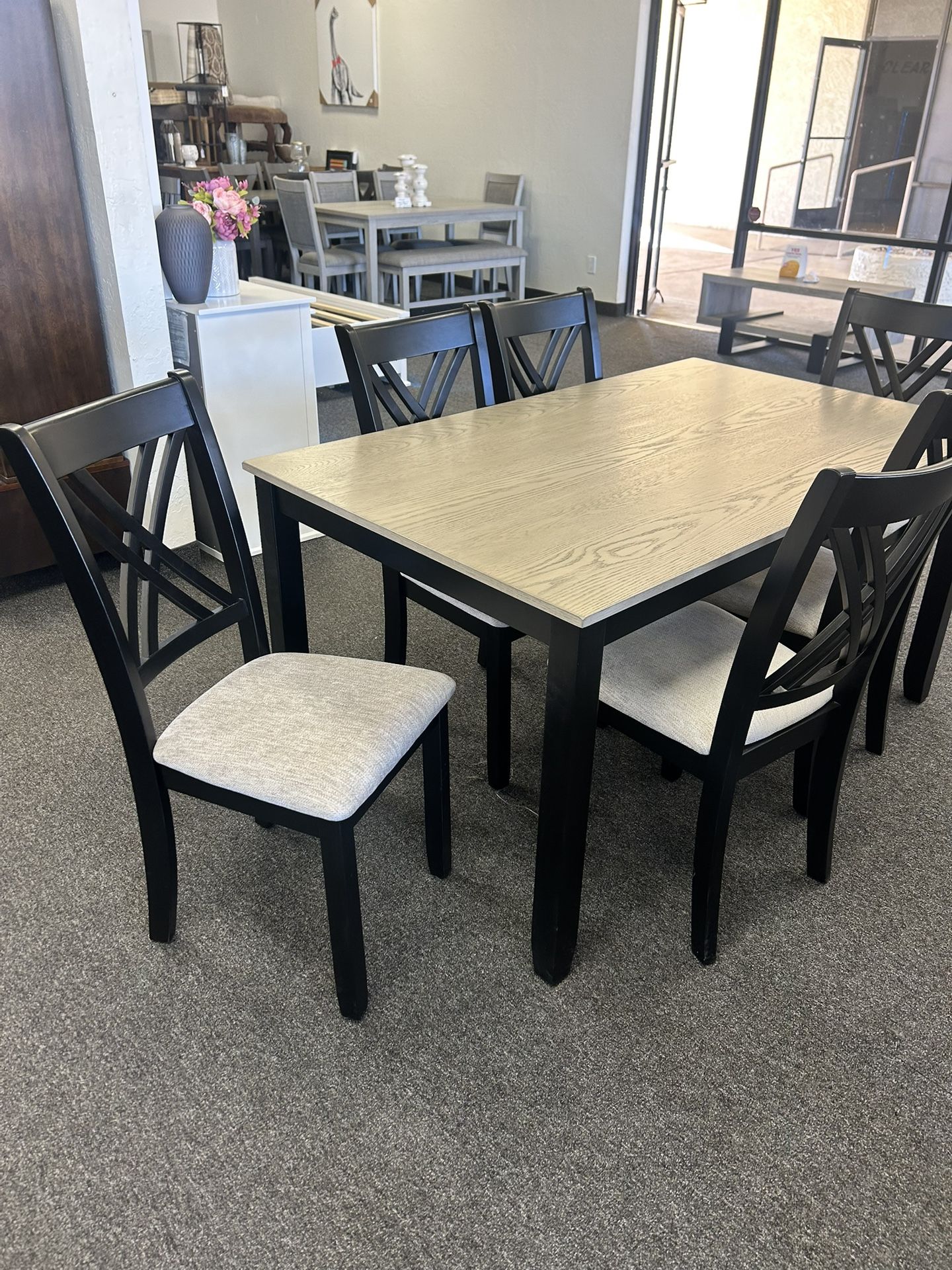 Dining Table With 6 Chairs