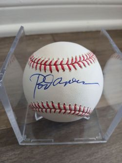Angels- Rod Carew Autographed  Baseball PSA