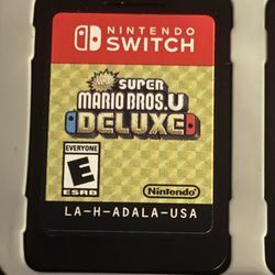 Super mario delxue Nintendo switch