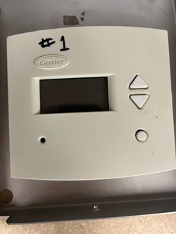 Untested Carrier Thermostat 