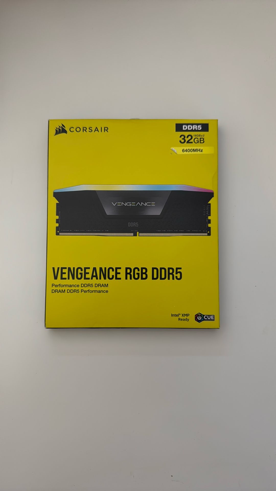 Corsair Vengeance RGB DDR5 32 GB 6400 MHz Ram
