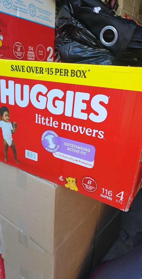 Huggies 4 $30 Each Box. 