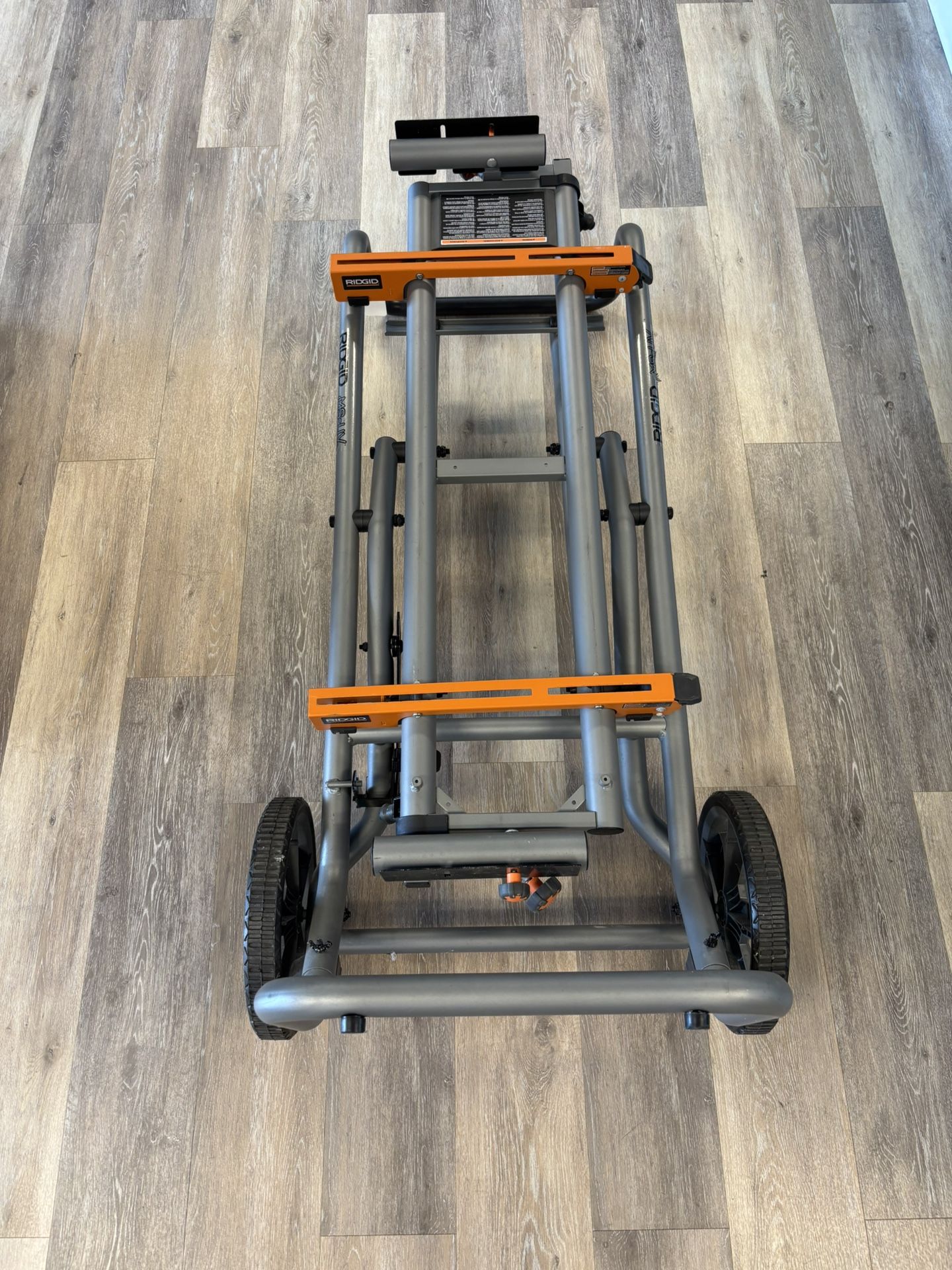 Rigid Foldable Mobile Miter Saw Stand
