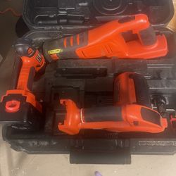 Black & Decker Cordless Set