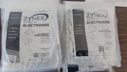 Zynex Medical Electrod Wires, 62 NEW Packs Of 4