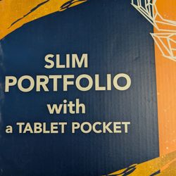 Portfolio With Tablet Sleeve