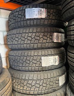 255/70/18 Arisun All Terrain 4 New Tires mounted and balanced