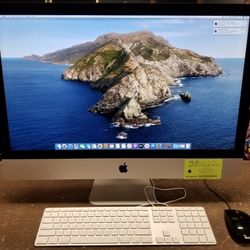 Apple iMac 27" Retina 5K Mid 2017, Intel Core i5-7500 3.4GHz Quad Core, 16GB RAM, 1.3TB Fusion Drive