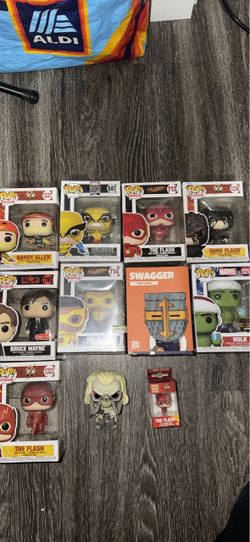 Funko Pop Collection DC Marvel Lot of 9