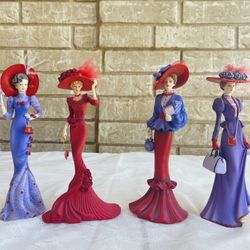 Thomas Kinkade Collection Of Portraits Of Style And Grace Includes 4