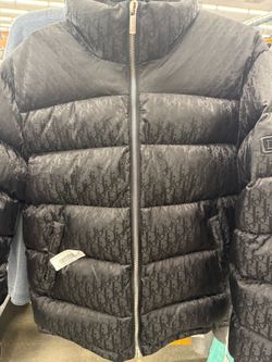 Dior Black Monogram Quilted Puffer Jacket