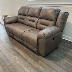 Ashley Stoneland Power Reclining Sofa