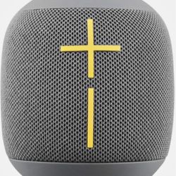 Ultimate Ears Wonderboom Bluetooth Speaker Yellow and Gray Color