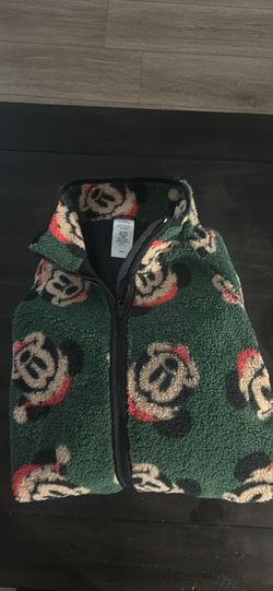 Disney Holiday Zip Fleece Jacket - Large *BRAND NEW WITH TAG*