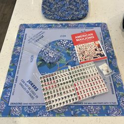 Brand New Mini American Mahjong Game Travel Size Set with Accessories