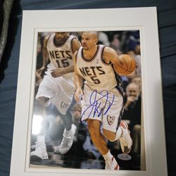 Jason Kidd Autograph Picture 