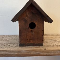 Vintage Bird House Home Yard Decor Decoration
