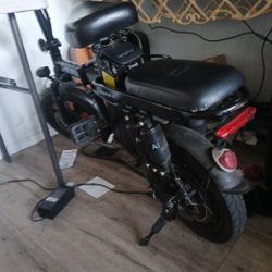 Black Foldable Electic Bike