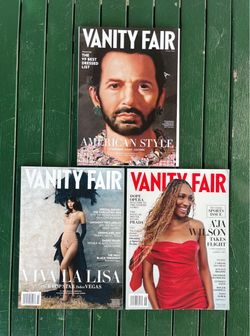 3 Brand new 2026 Vanity Fair magazines