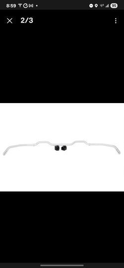 Whiteline Fits 2017+ Tesla Model 3 / 2020+ Model Y Rear Sway Bar - 24mm 3 Point