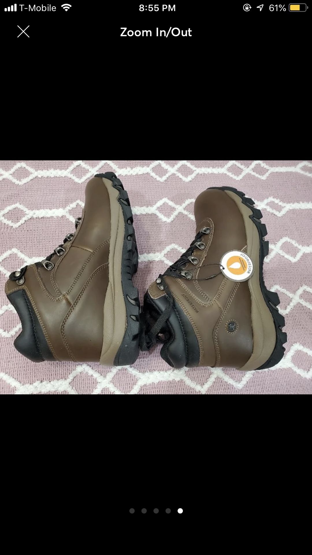 NORTHSIDE Apex Mid Leather Hiking Boot