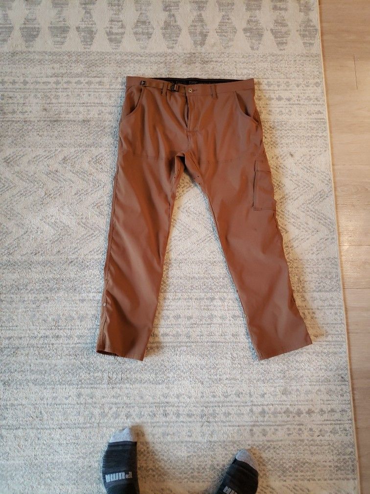 Men's Prana Outdoor Pants - Brown