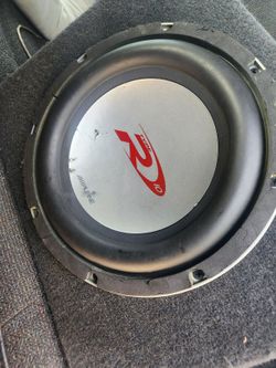 Subwoofer and amplifier