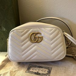 Gucci Marmont Purse Shoulder Cross Body Bag New Authentic 
