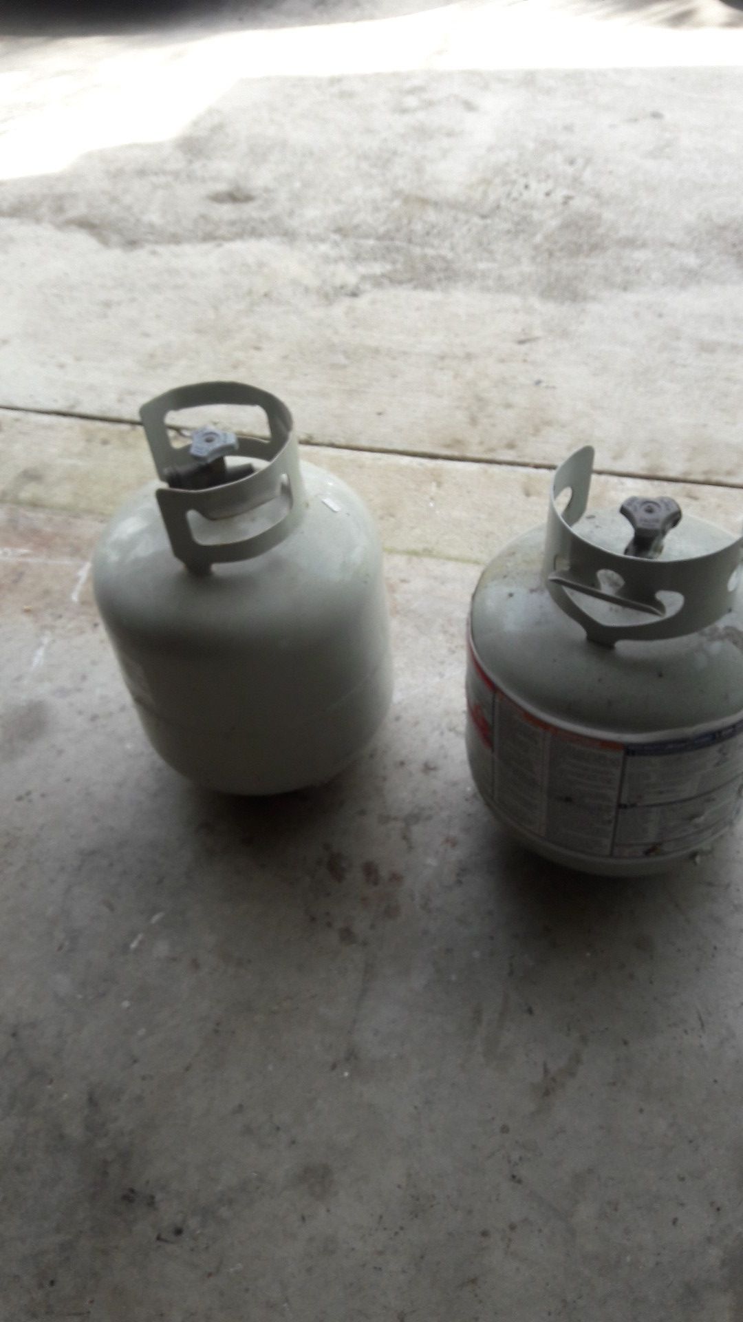 Propane tanks