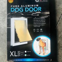ALUMINUM DOG DOOR XL