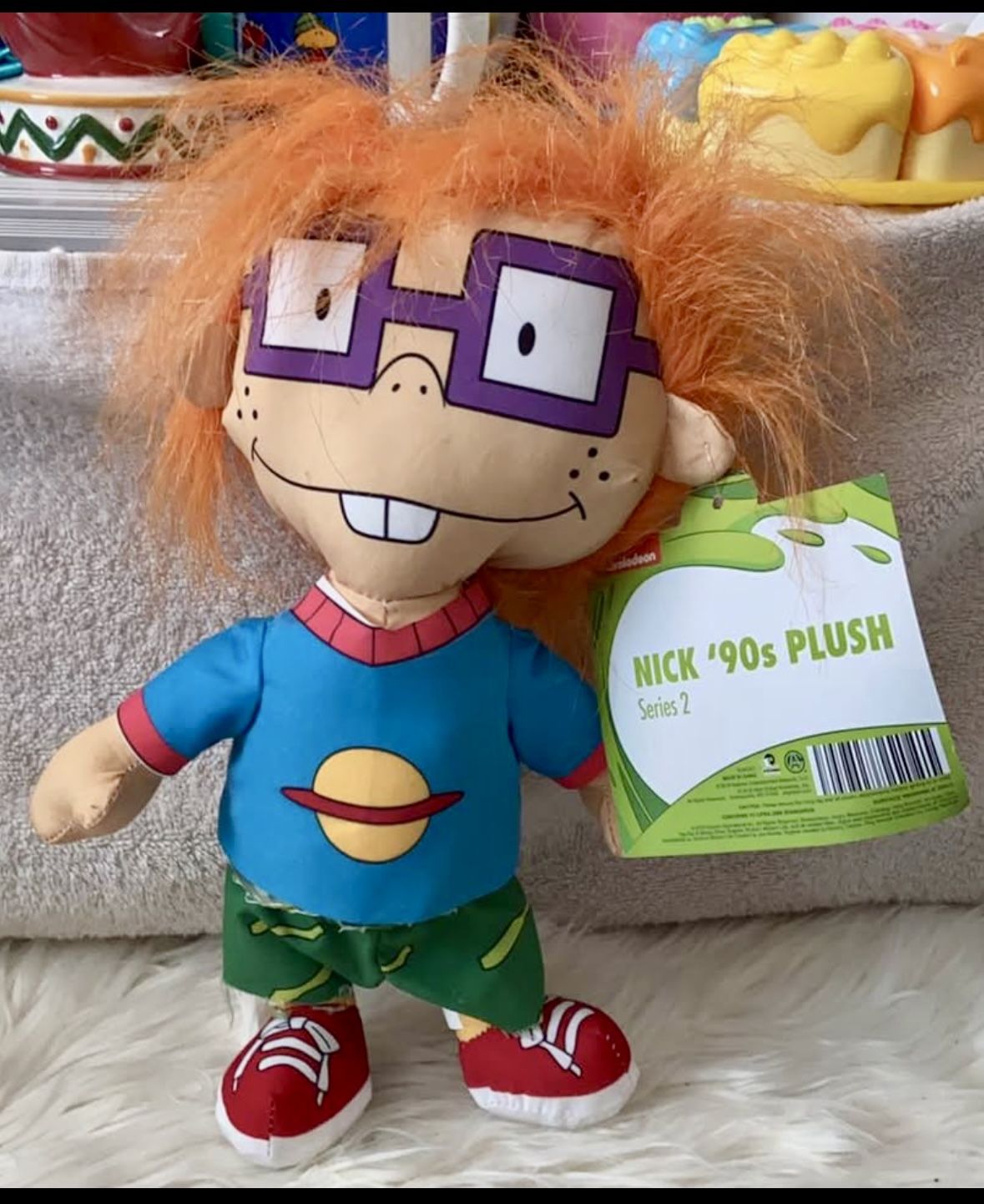 1990’s Rugrats Chuckie Plush