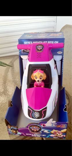 New  Paw Patrol Skye’s Mighty Jet Ride On Toy