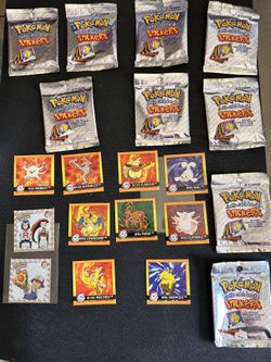 Art Box Series 1 Pokémon Stickers