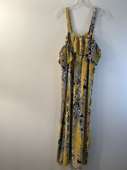 Ruffle Maxi Dress.  Size 22