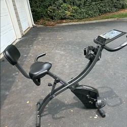 slim cycle-foldable exercise bike 