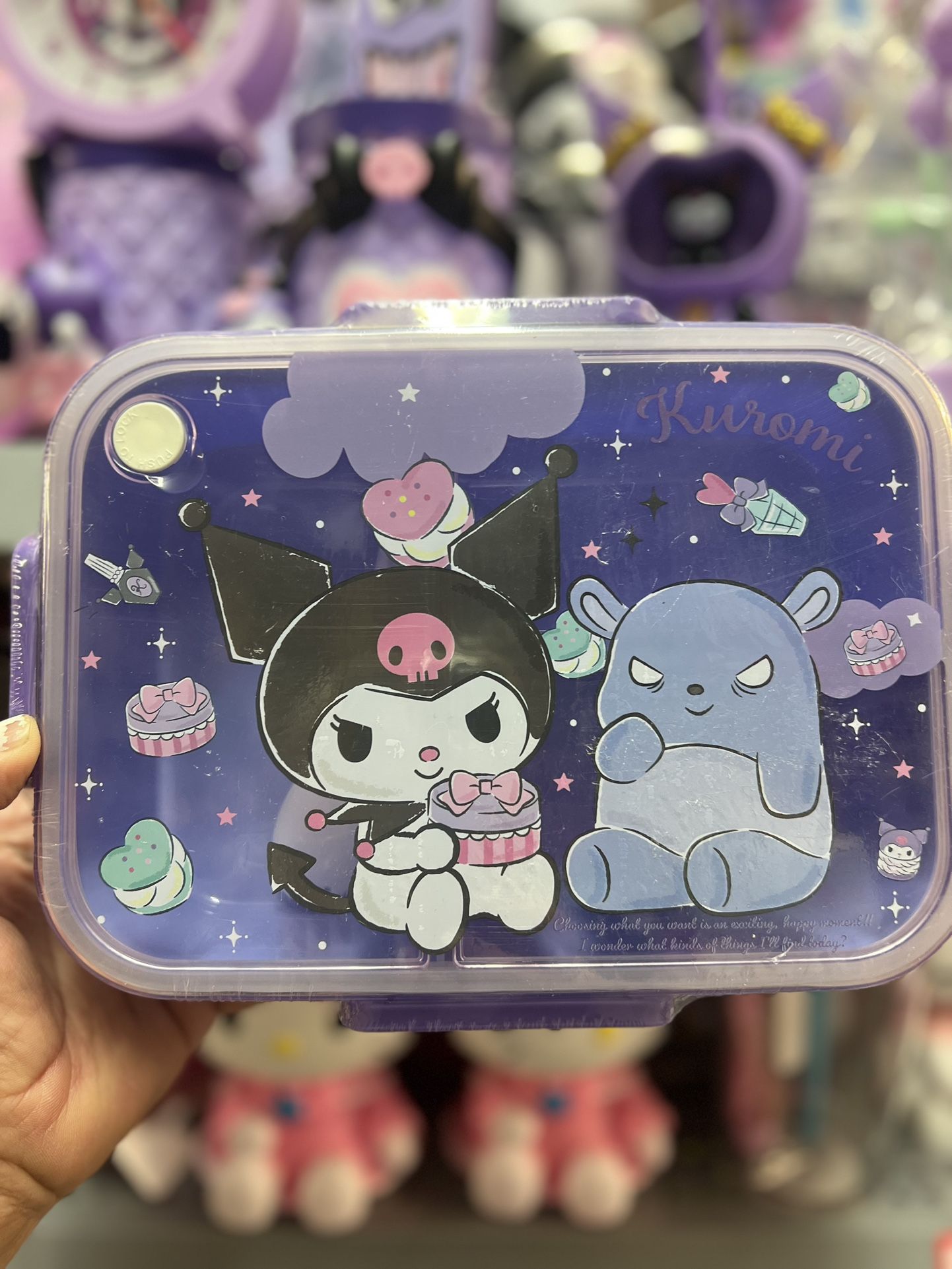 Lonchera Sanrio Con Cubierto