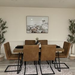 Dining Table With 6 Chairs (Strumford From Ashley’s)