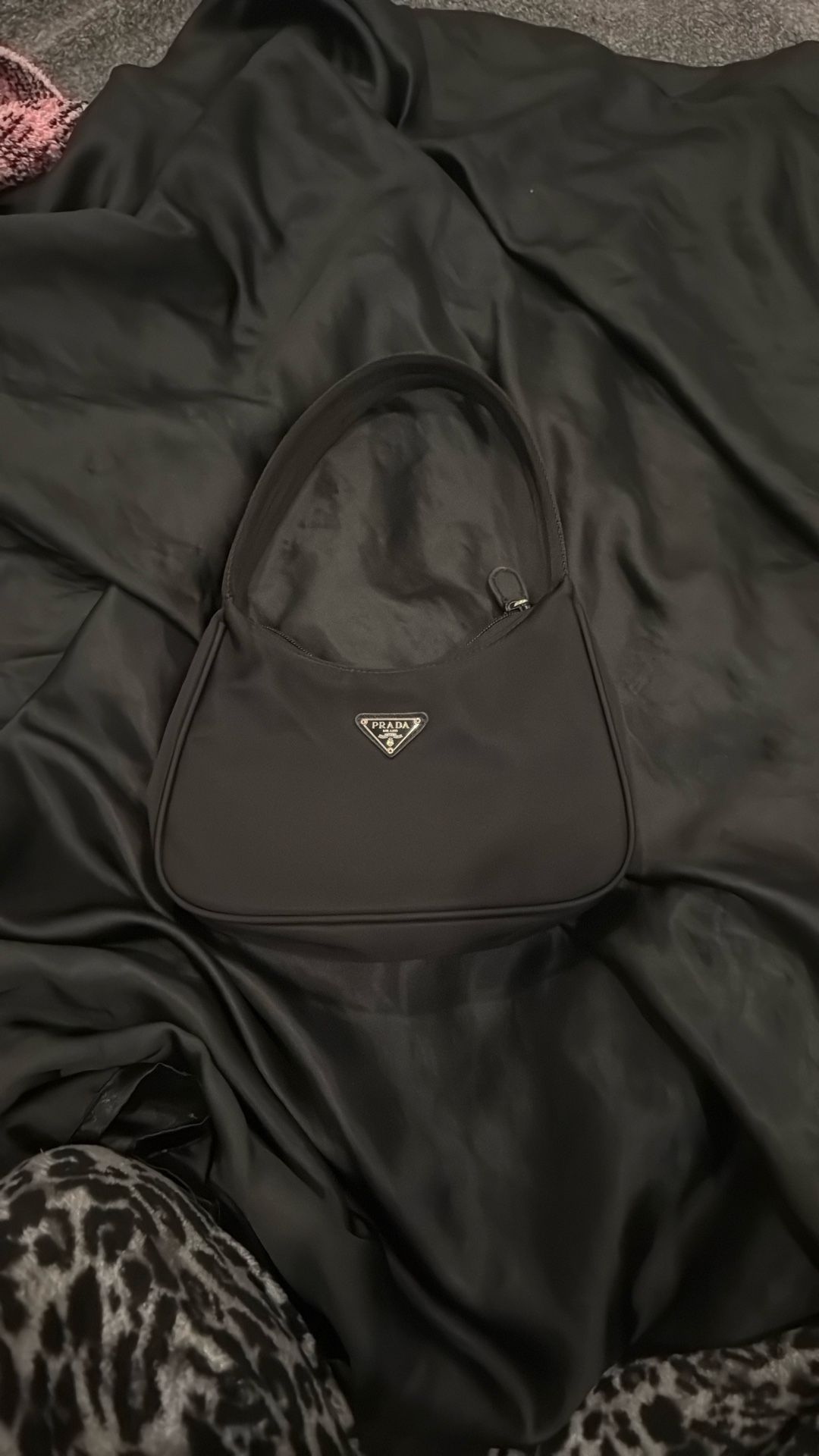 Prada Shoulder Bag Black.