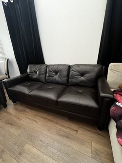 Leather Couch